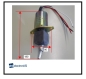 Preview: Solenoid-12V--incl.--ball--joint--and--connecting--cable--275mm - ehb electronics Products M07046a