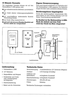 Hektarzähler h1056 Einzelgerät