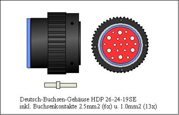 Steckersatz f. MCflex/CANarmatur - ehb electronics Produkte ehb1469